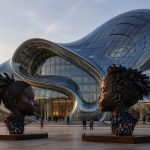 Tomorrow's Voices contemporary monumental portrait sculptures by FORMA Sculptures, celebrating diversity, culture, and the future through large-scale public art for urban plazas and cultural destinations.